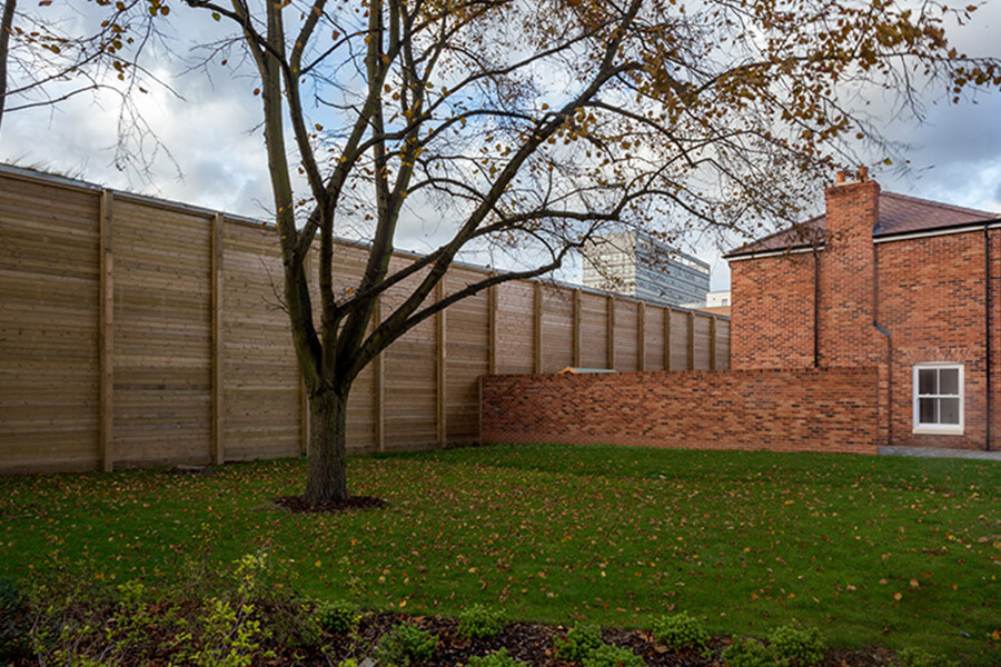 Acoustic barriers for homes