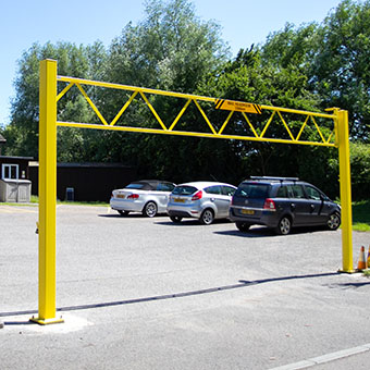 Height Restriction Parking Barrier