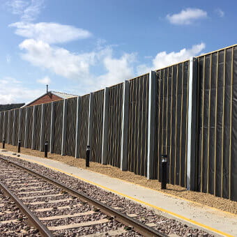 Absorptive Acoustic Fencing
