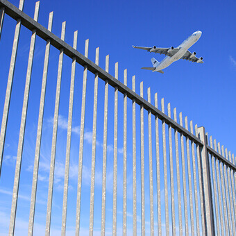 Airport Security Fencing