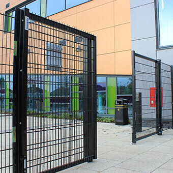 Steel gates