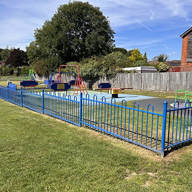 Playground fencing
