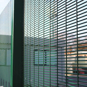 High security school fencing