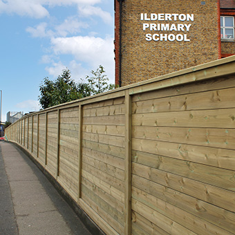 school noise fencing