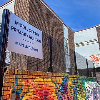 School security fencing