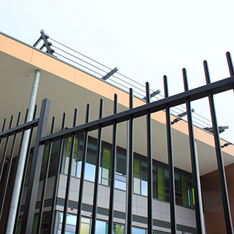 vertical bar railings