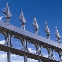 Ornamental security fencing