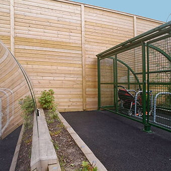 Sports noise fencing