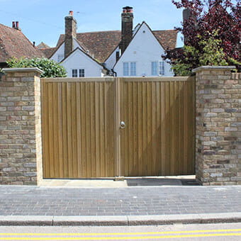 Timber gates