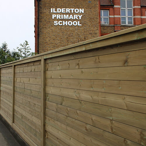 School noise barriers