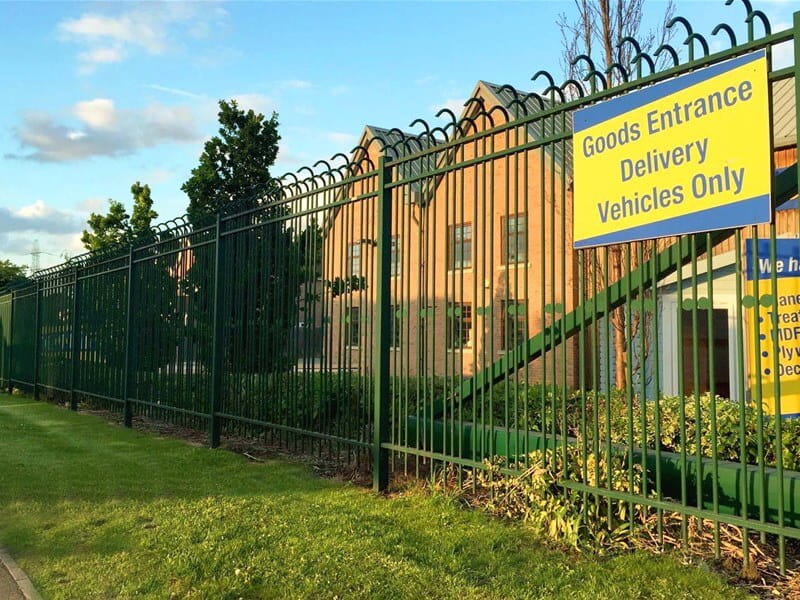 Anti climb fencing and gates