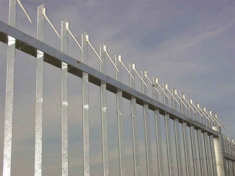 Barbed top fencing