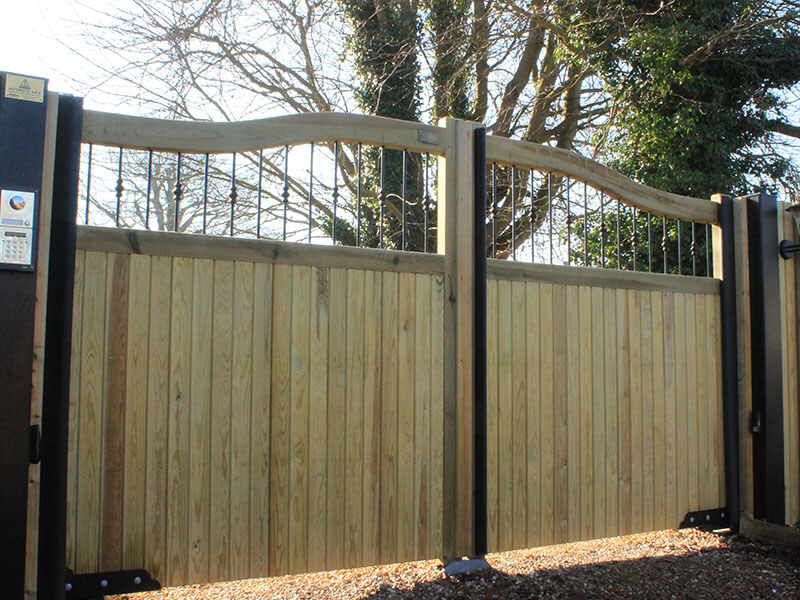 Automatic gate safety