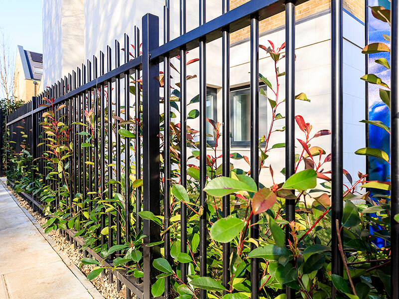Metal fence posts