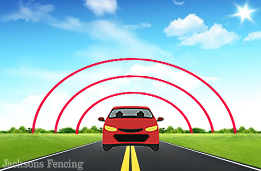 How does acoustic fencing work