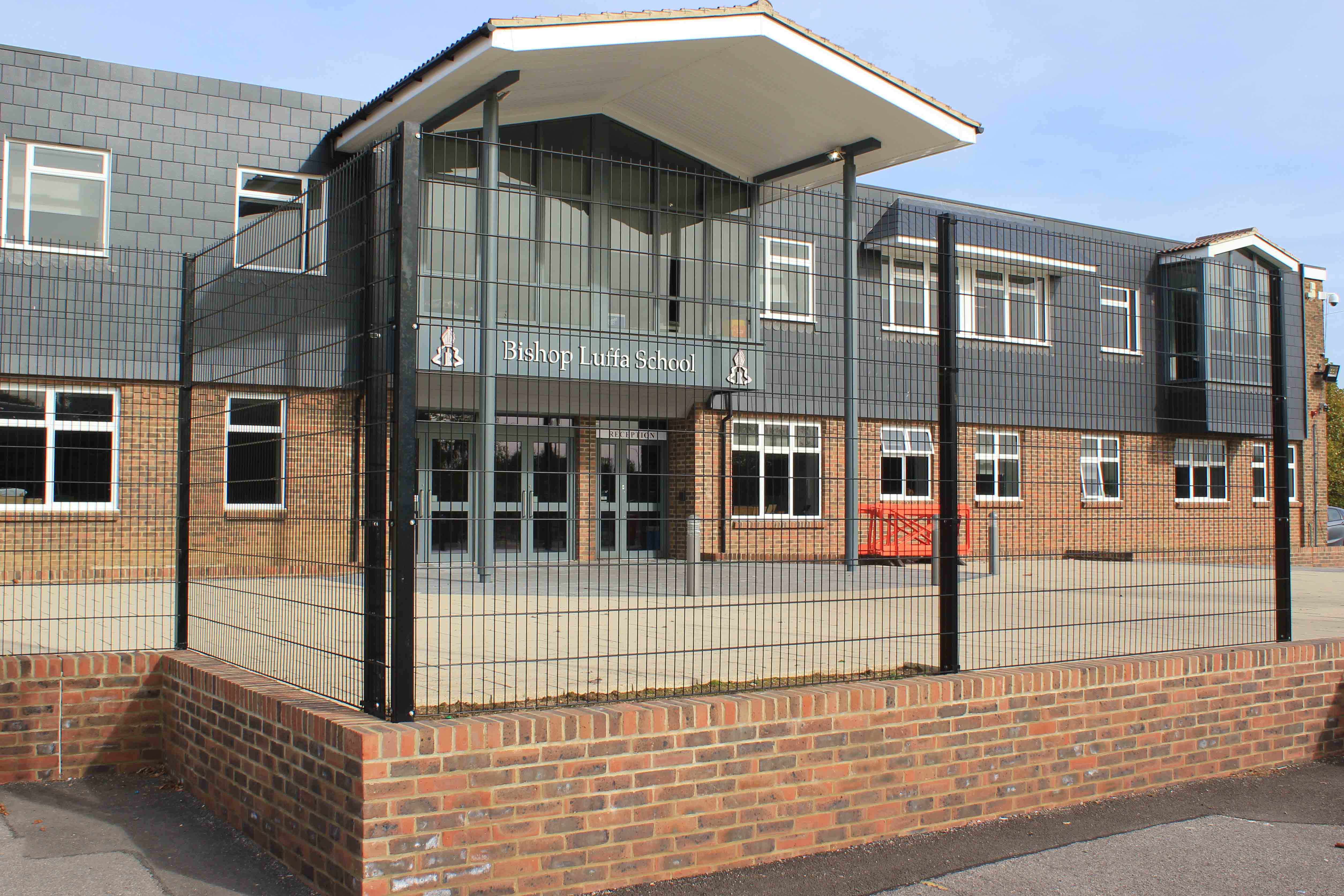 School boundary fencing