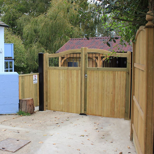 Timber gates