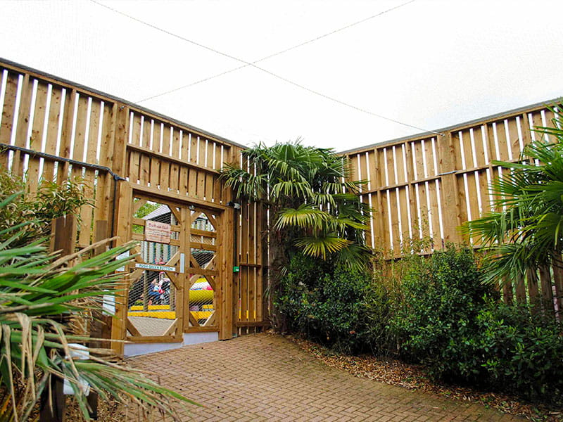 Wildlife park fencing