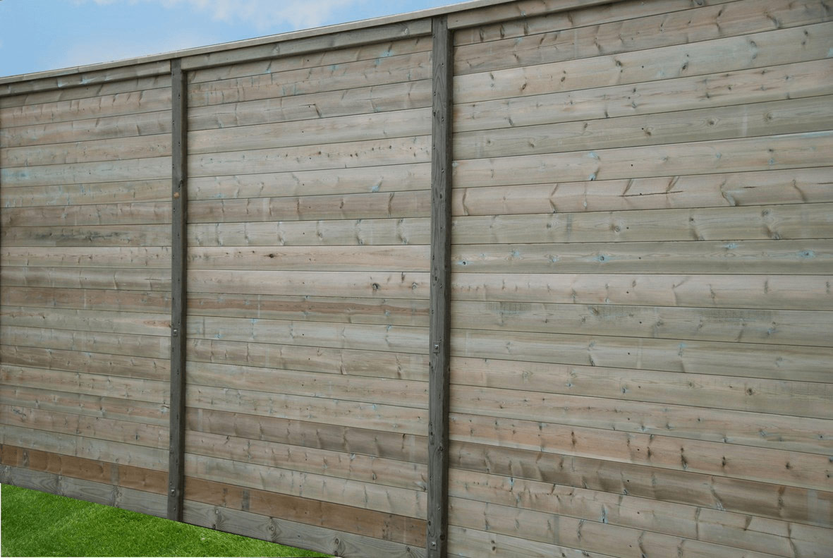 12k Envirofence - Acoustic Fencing in Garden