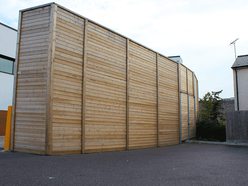 Jakoustic Absorptive Acoustic Fence