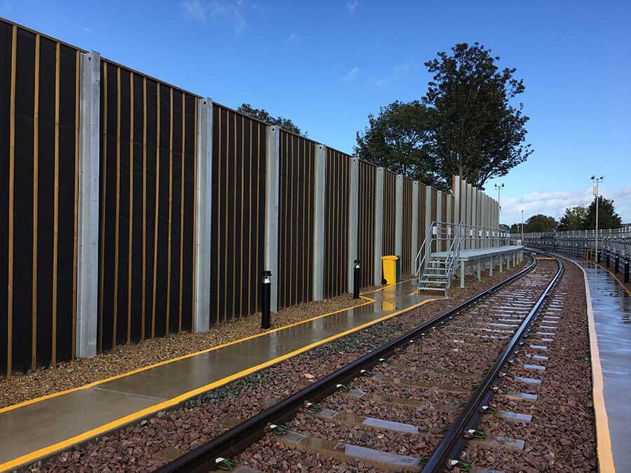 Absorptive Acoustic Fencing