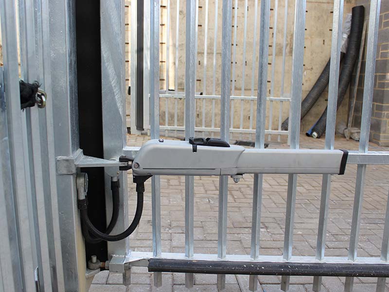 Gate automation steel gate