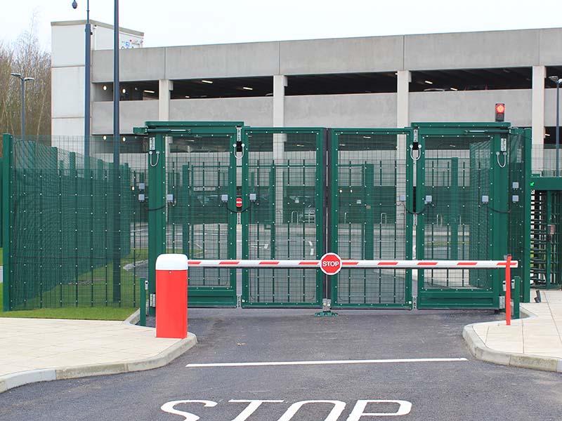 High security gate automation