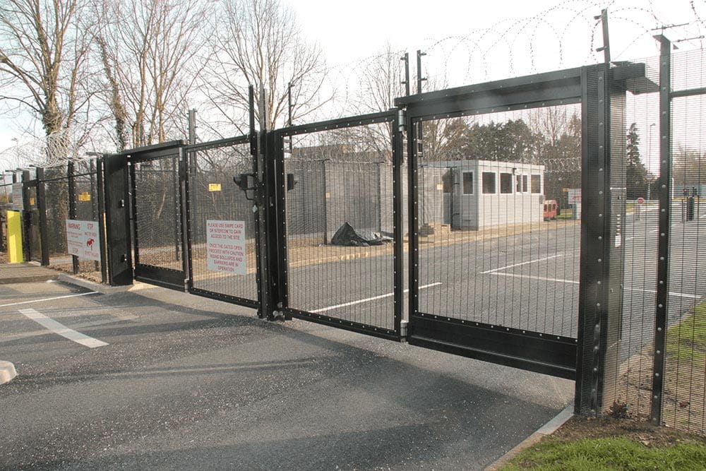 High Security Double Leaf Gate