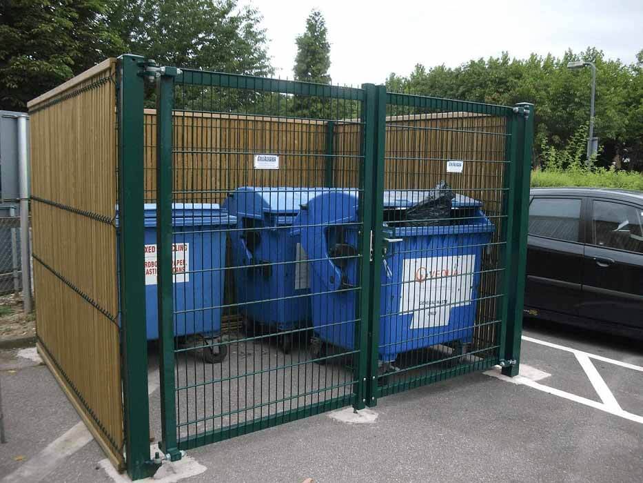 Double Leaf Euroguard Swing Gate RAL 6005