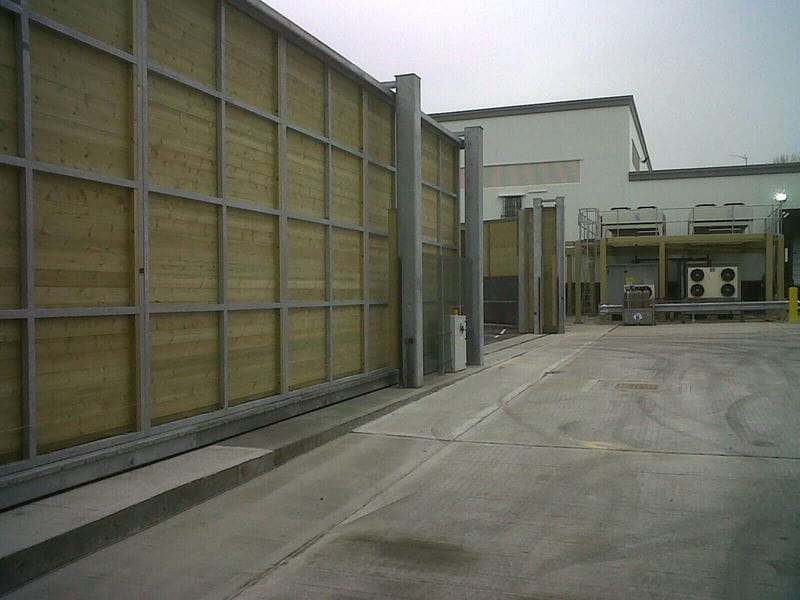 Acoustic Sliding Gate