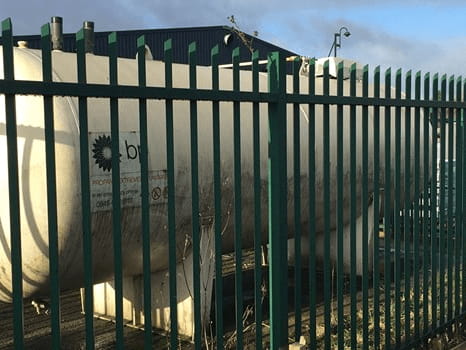 Oil Tank Security Compound