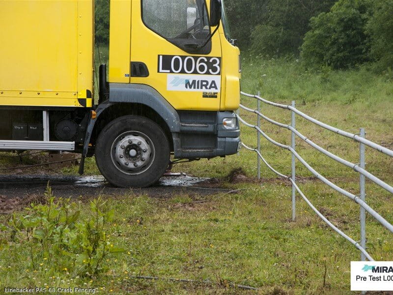 Linebacker PAS 68 Crash Fencing