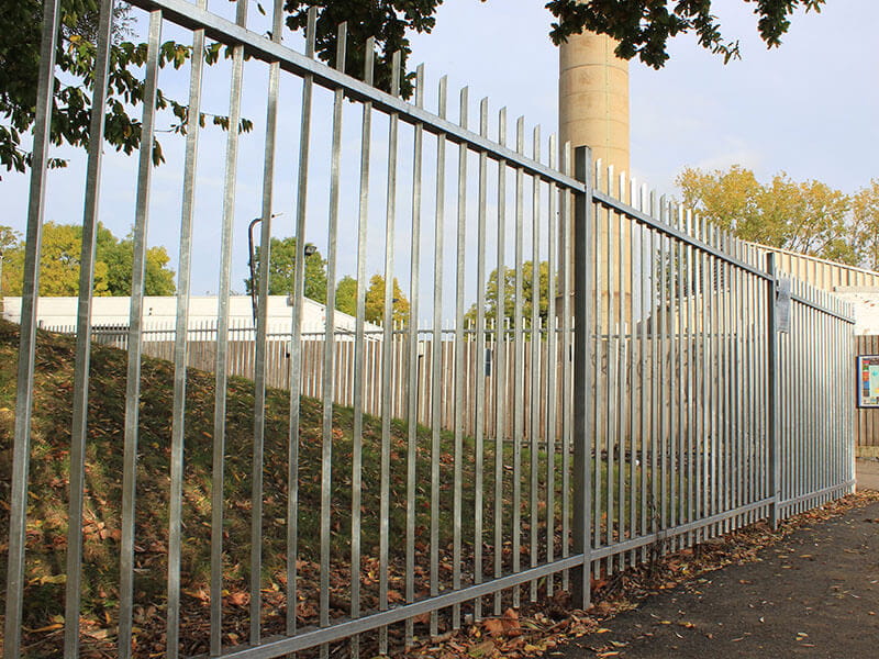 Barbican A1 Security Rated Vertical Bar Fencing