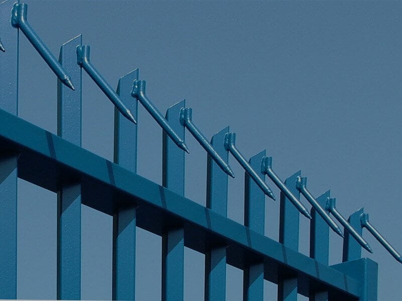 Barbican Barbed Top SR1 Security Fencing