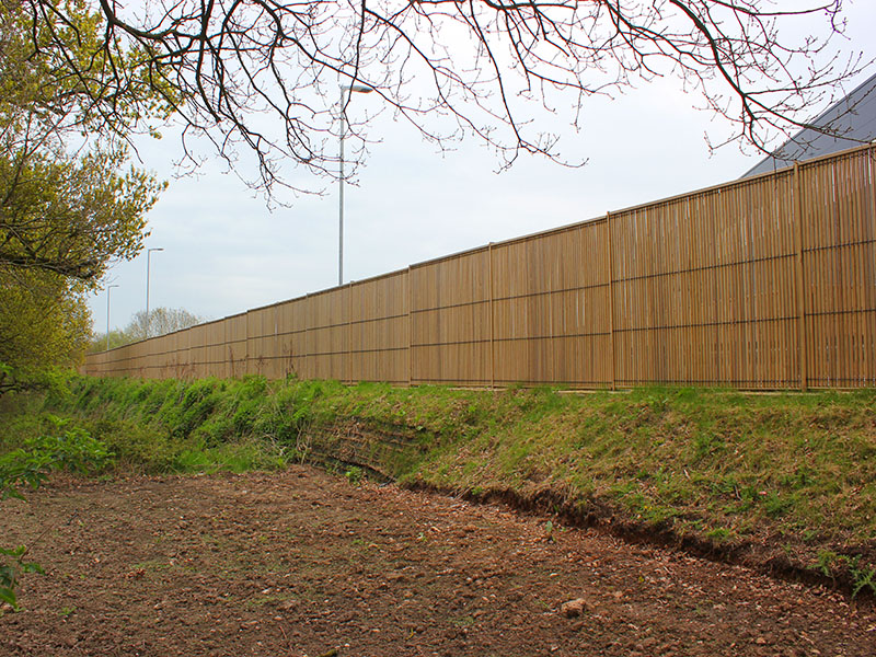 Privacy mesh security fencing