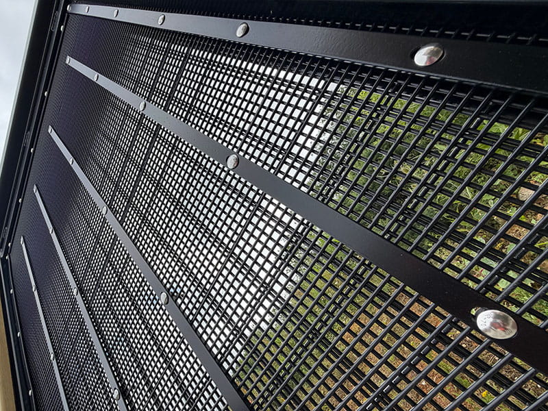 Black SR2 Security Fencing