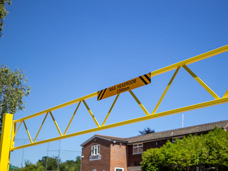 Height Restriction Barrier