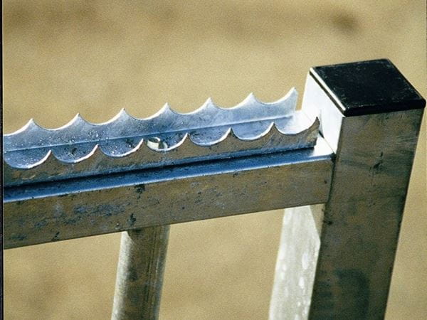 Security comb on Sentry fencing