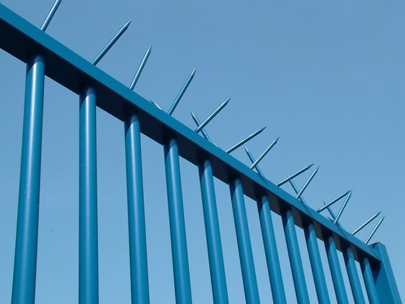 Security fence toppings