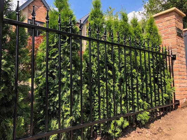 barbican imperial metal fencing for house