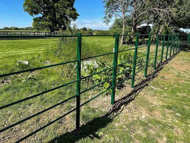 Estate railing fence panels