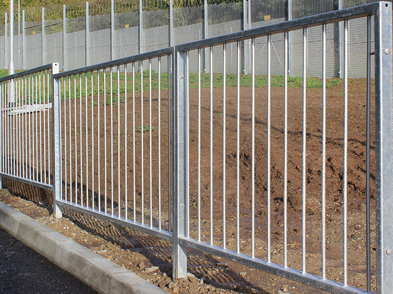 Pedestrian guard rail