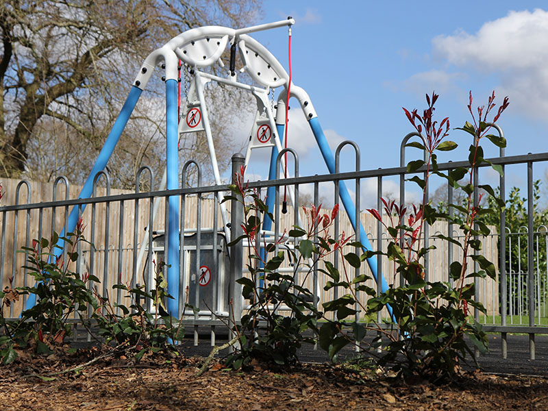 BS EN 1176 playground fence