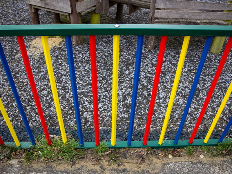coloured-metal-playtime-fencing