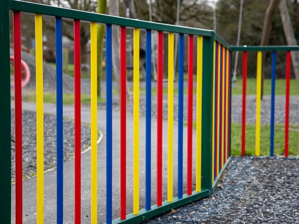 colourful-playground-steel-fencing