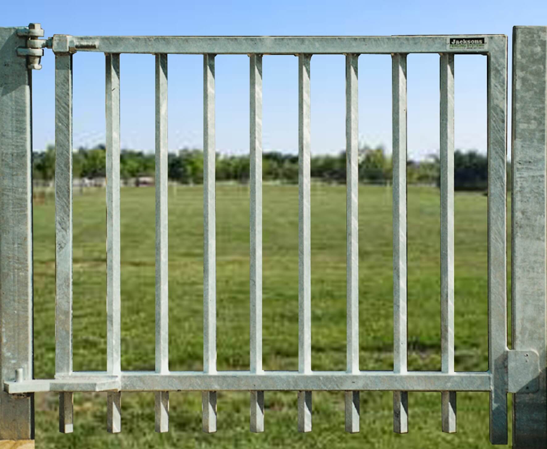 metal playtime galvanised gate