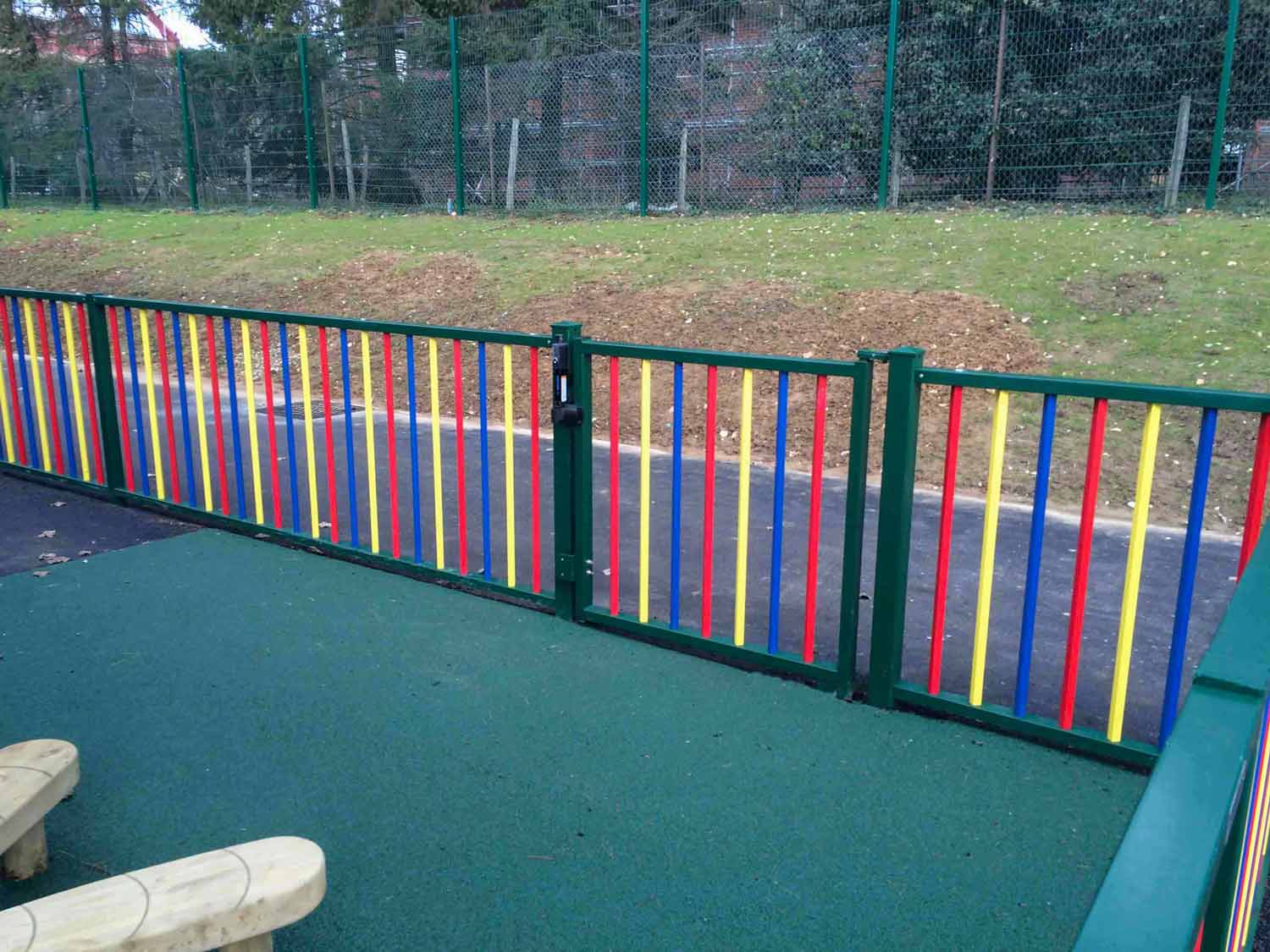 Play area gate