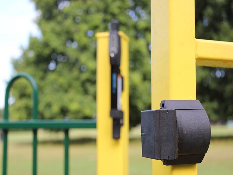 playground gate lock
