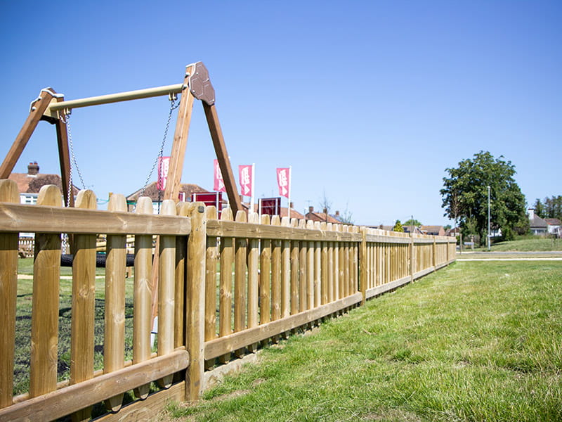 Play area fencing