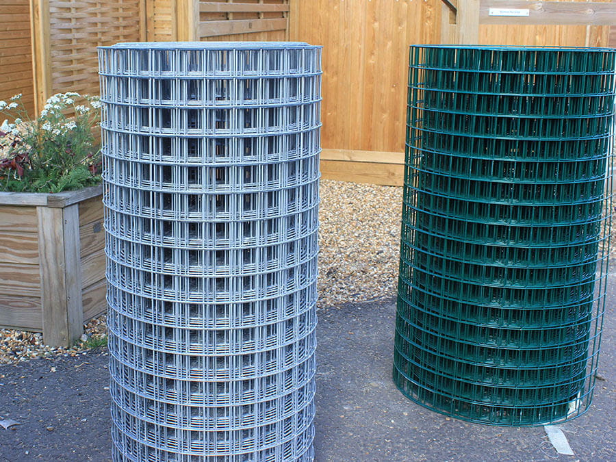 Welded mesh fencing rolls